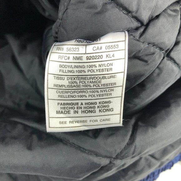 Vintage Nike Jacket Men's Large Blue & Black Half Zip Pull Over Puffer Pockets - Picture 9 of 15